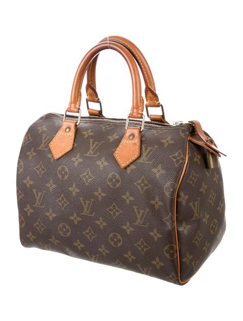 louis vuitton monogram speedy 25 handbag